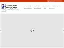 Tablet Screenshot of mirandon-auverland.fr